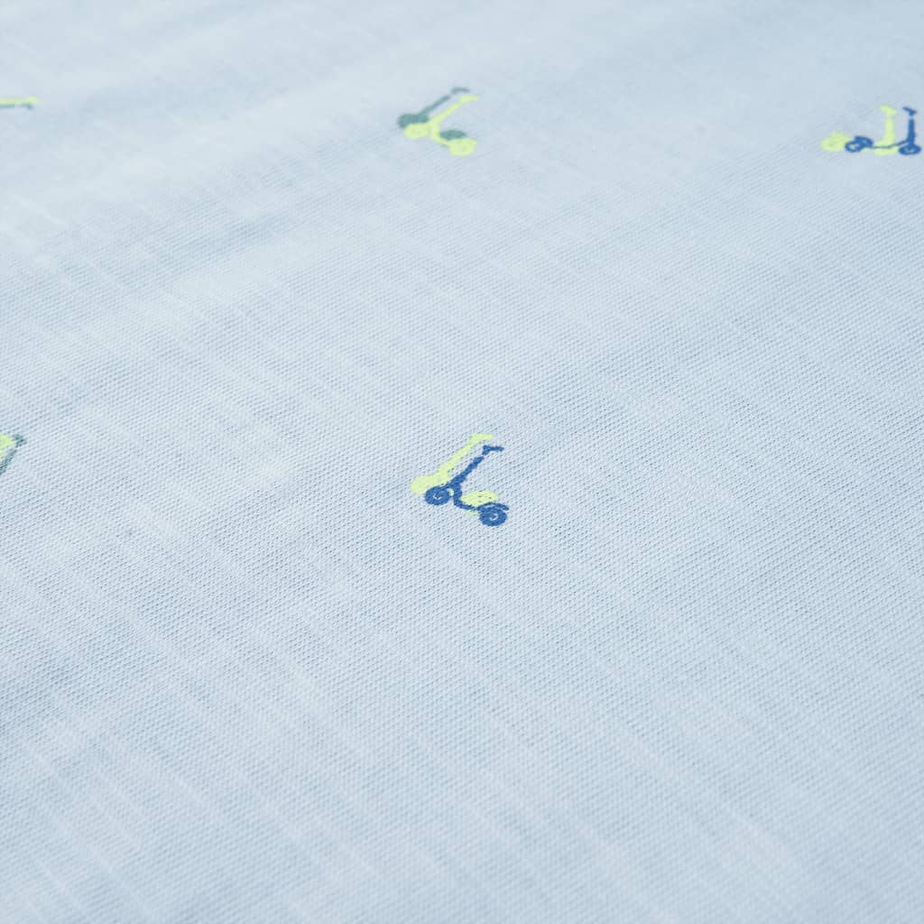 Dětské Tričko Světle Modré 92