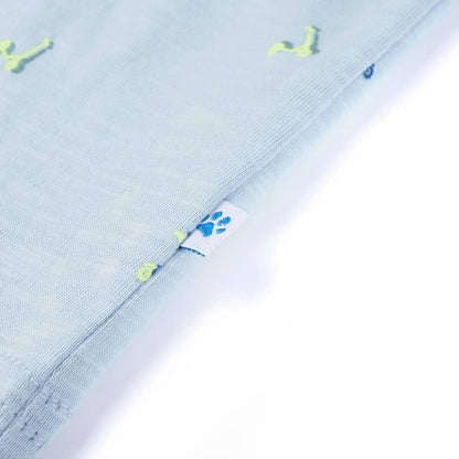 Dětské Tričko Světle Modré 92