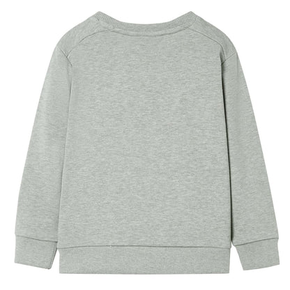 Dětská Mikina Světle Khaki Melanž 92