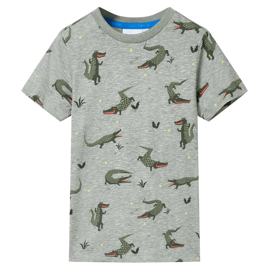Dětské Tričko Světle Khaki Melanž 116