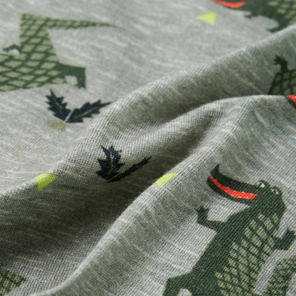 Dětská Košile Světle Khaki Melanž 104