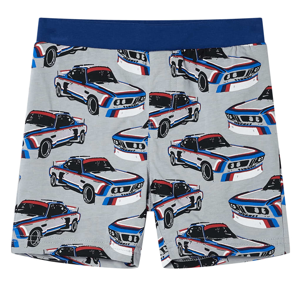 Dětské Pyžamo S Krátkým Rukávem Šedé 140