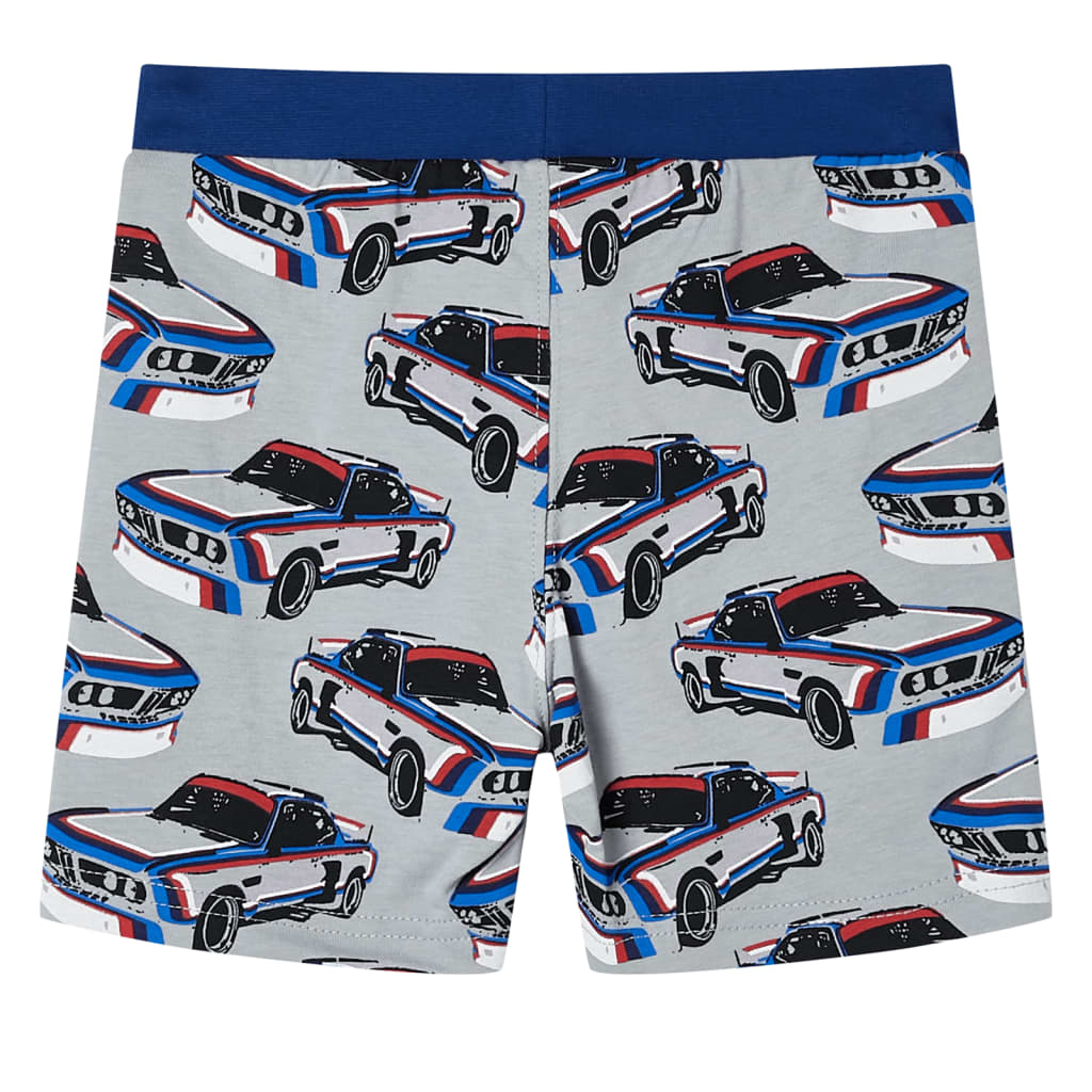 Dětské Pyžamo S Krátkým Rukávem Šedé 140