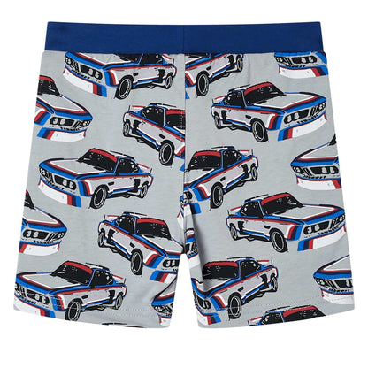 Dětské Pyžamo S Krátkým Rukávem Šedé 140