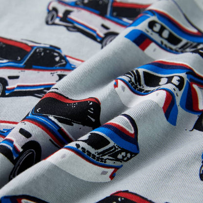 Dětské Pyžamo S Krátkým Rukávem Šedé 140