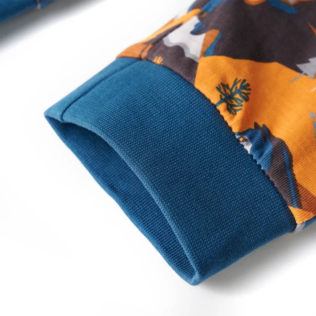 Dětské Pyžamo S Dlouhým Rukávem Koňakové 104