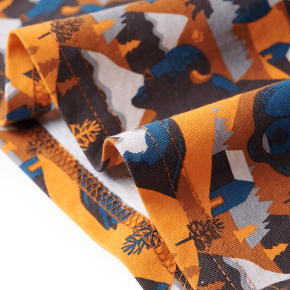 Dětské Pyžamo S Dlouhým Rukávem Koňakové 104