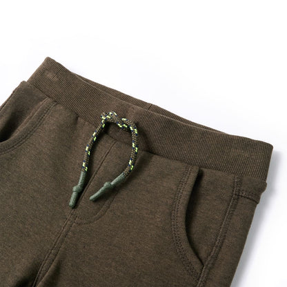 Dětské Tepláky Khaki Melanž 140