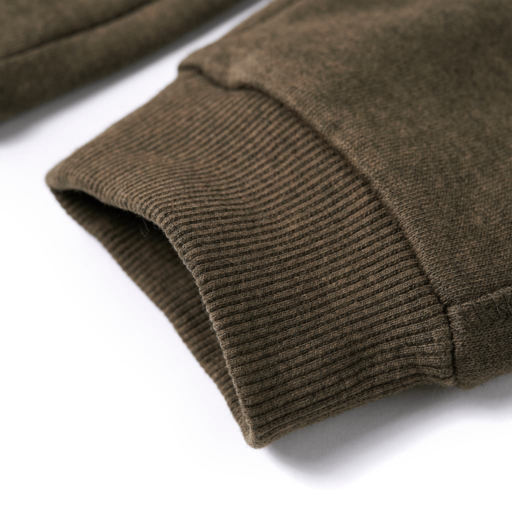 Dětské Tepláky Khaki Melanž 140