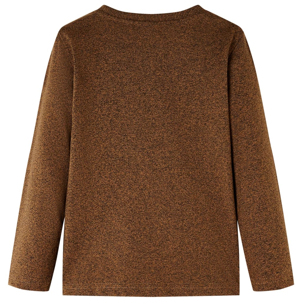 Dětské Tričko S Dlouhým Rukávem Melanž 104