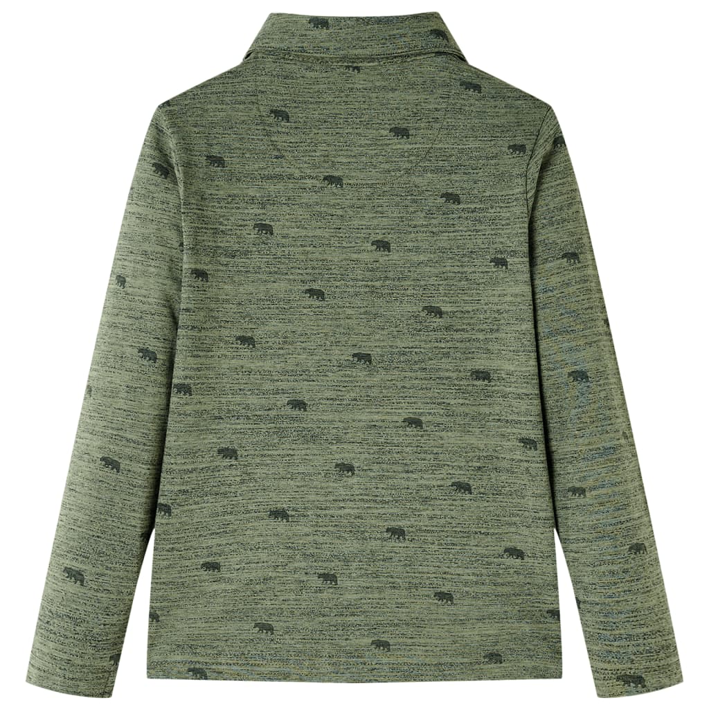 Dětská Košile Khaki Melanž 104