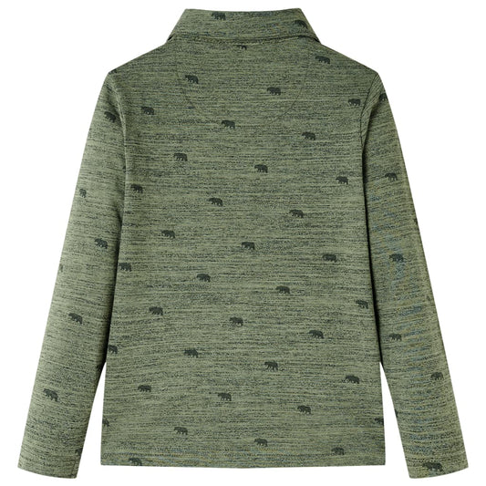 Dětská Košile Khaki Melanž 104