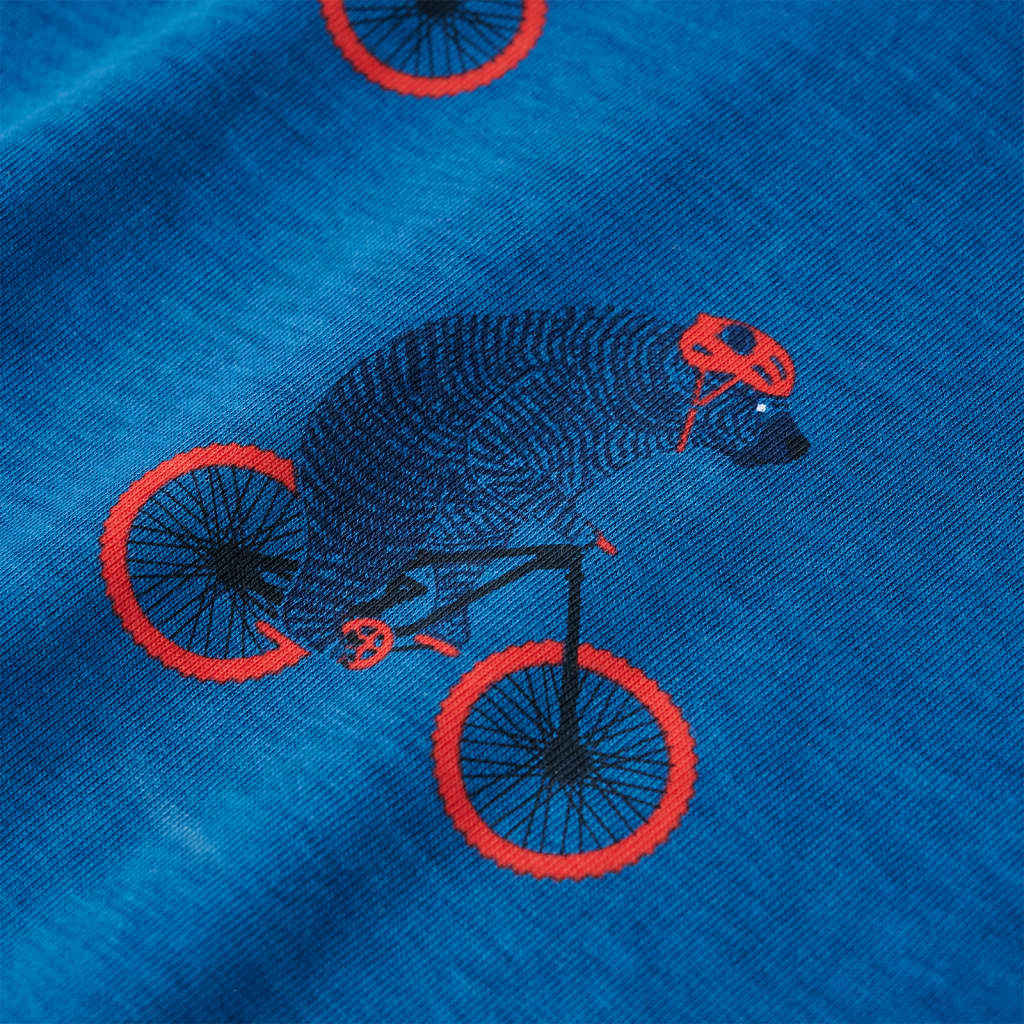 Dětské Pyžamo S Dlouhým Rukávem Petrolejové 116