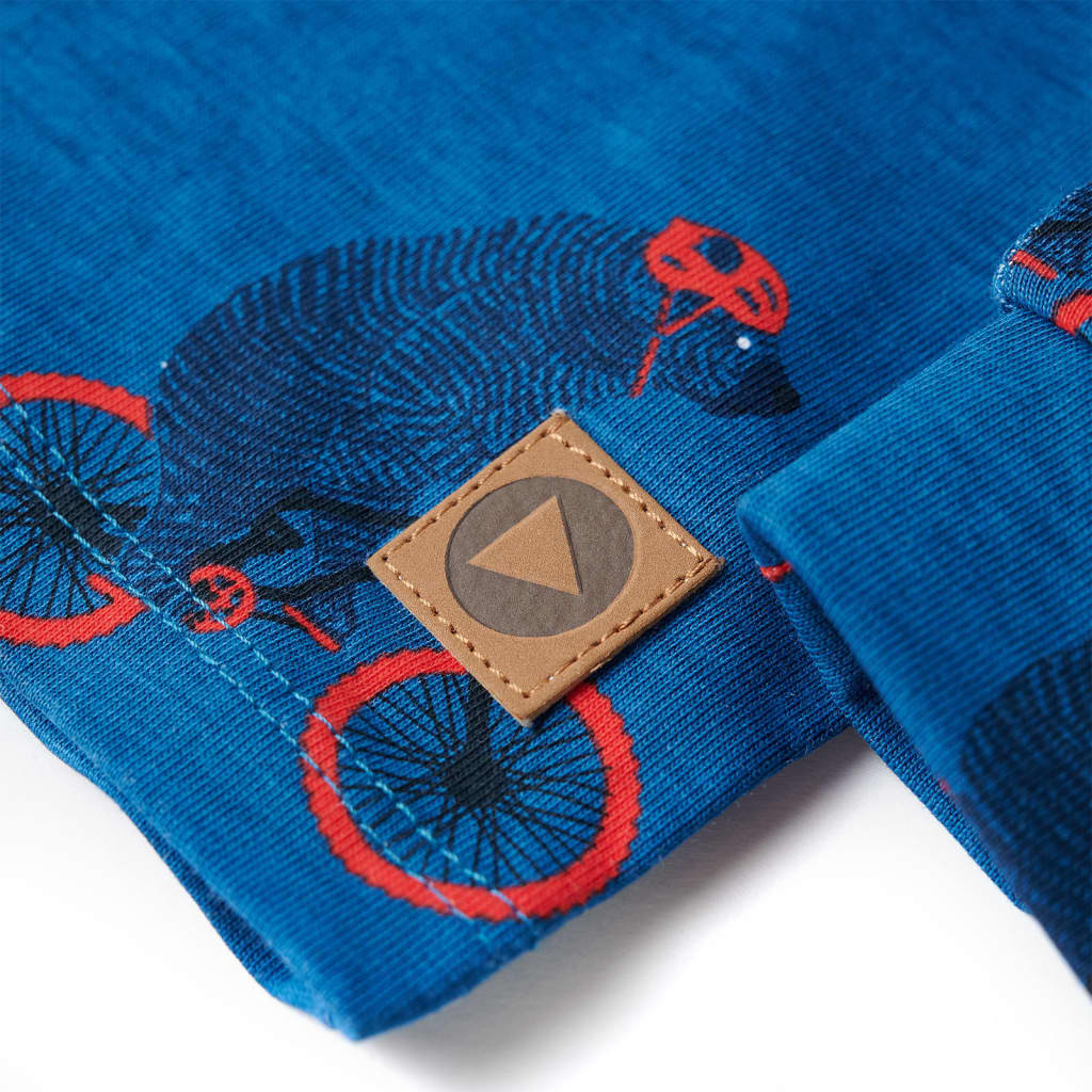 Dětské Pyžamo S Dlouhým Rukávem Petrolejové 116