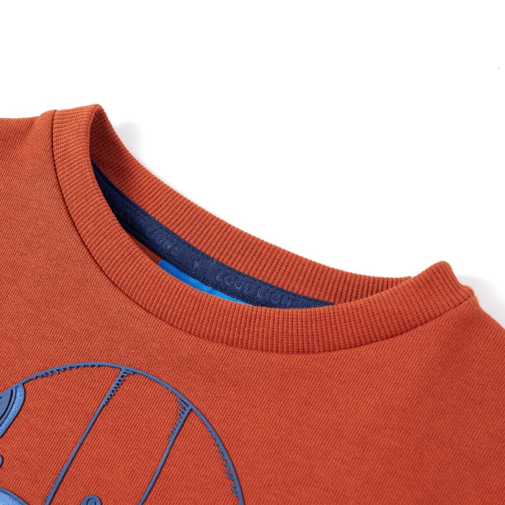 Dětská Mikina Světle Rezavá 104