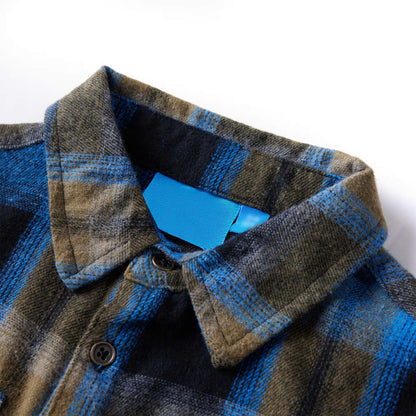 Dětská Košile S Ohrnovacím Límcem 140