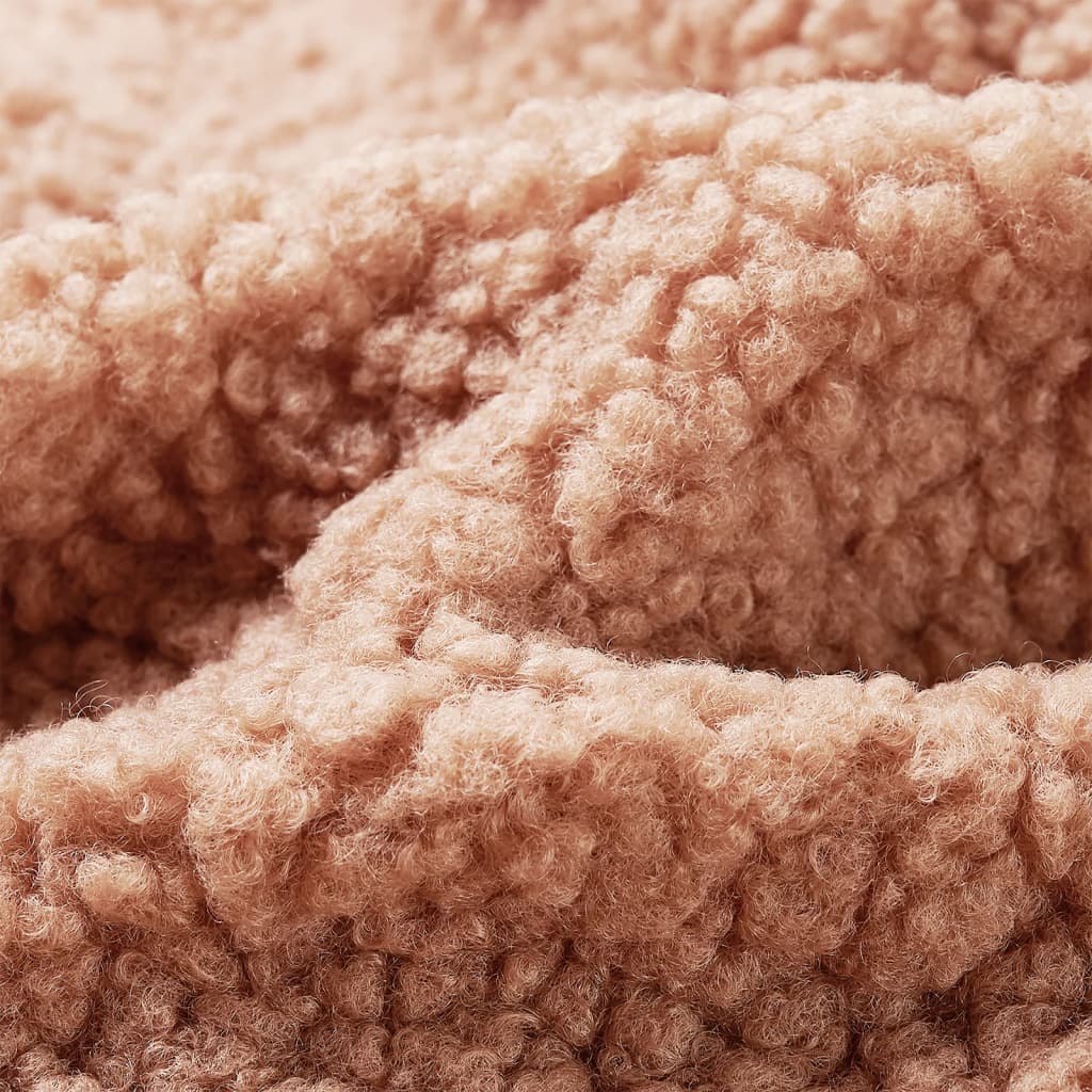 Dětská Bunda S Kapucí Umělý Kožíšek Světle 92