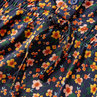 Dětské Šaty S Dlouhým Rukávem Námořnicky Modré 128