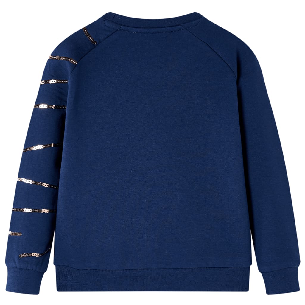 Dětská Mikina Námořnicky Modrá 140