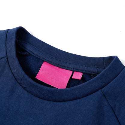 Dětská Mikina Námořnicky Modrá 140