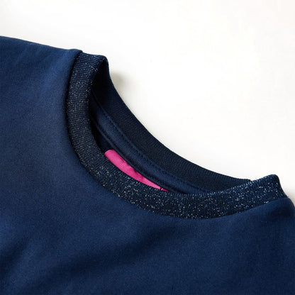 Dětské Šaty S Dlouhým Rukávem Námořnicky Modré 92