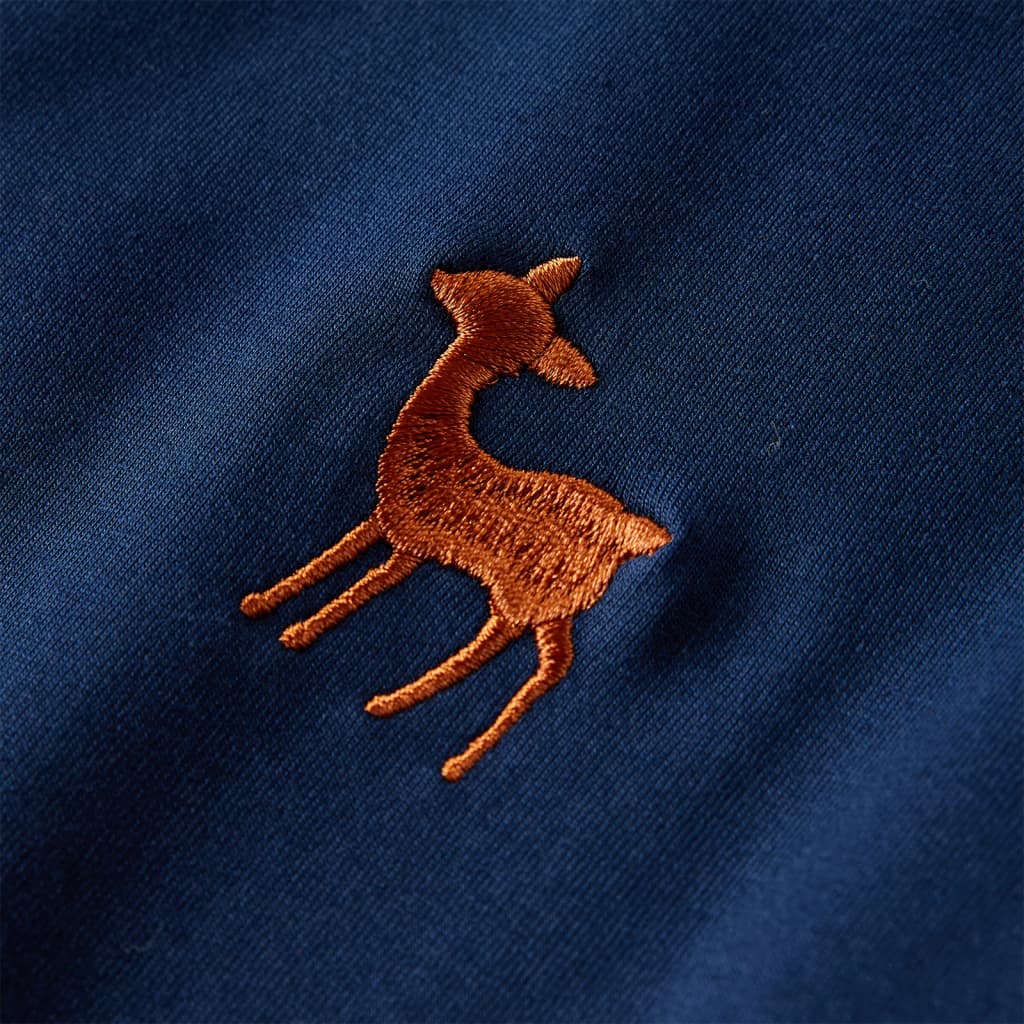 Dětské Šaty S Dlouhým Rukávem Námořnicky Modré 92