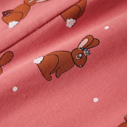 Dětský Overal Na Spaní S Kapucí Starorůžový 92