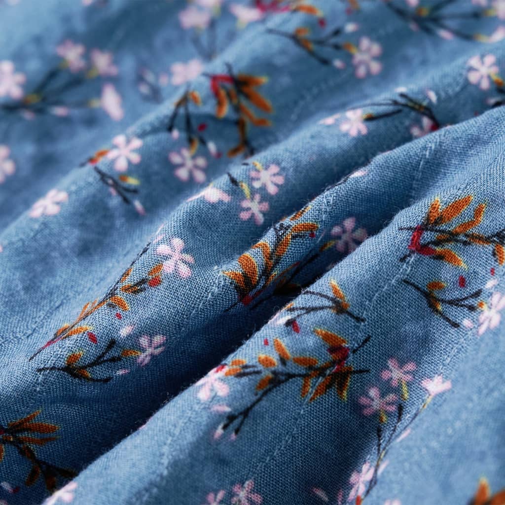 Dětské Šaty S Dlouhým Rukávem Petrolejové 128