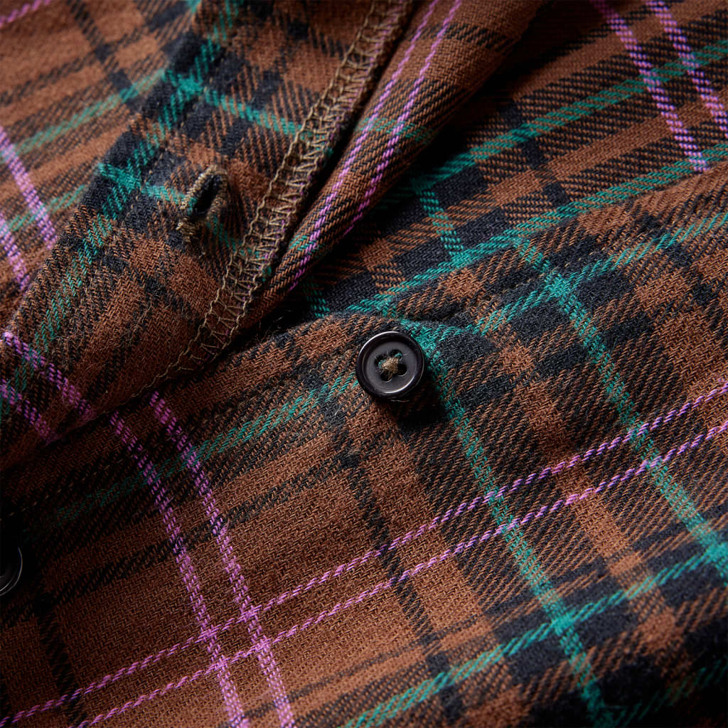 Dětské Šaty S Dlouhým Rukávem Koňakové 140