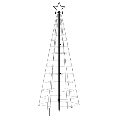 Led Vánoční Stromek S Hroty 220 Barevných Led