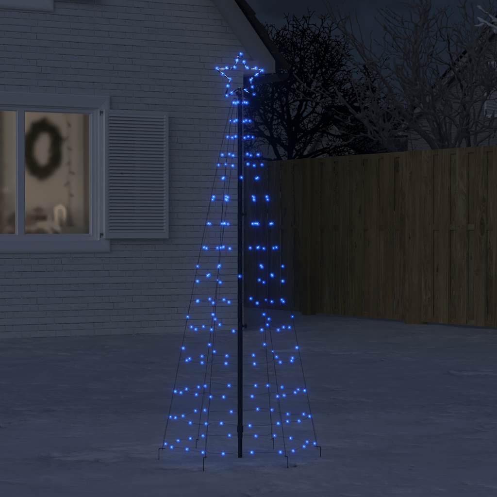 Led Vánoční Stromek S Hroty 570 Barevných Led