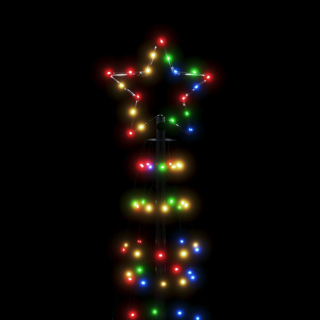 Led Vánoční Stromek S Hroty 570 Barevných Led