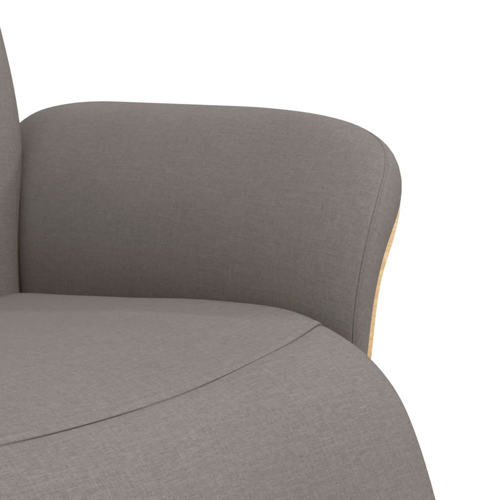 Polohovací Křeslo S Podnožkou Textil