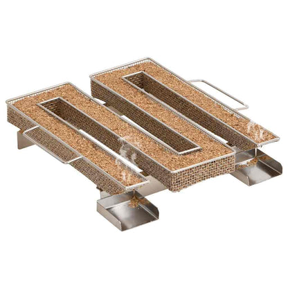 Grilovací Trouba / Udírna S Generátorem Kouře Pozinkovaná Ocel