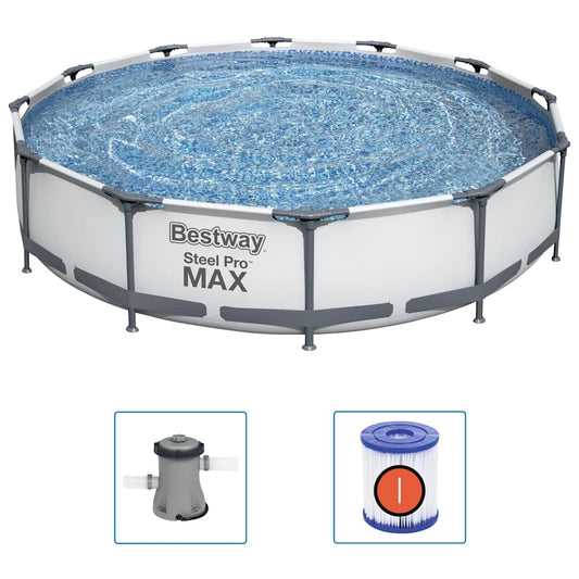 Bestway Bazén Steel Pro Max S Příslušenstvím 366 X 76 Cm