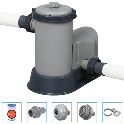 Bestway Bazén Power Steel S Příslušenstvím Obdélníkový 549X274X122 Cm