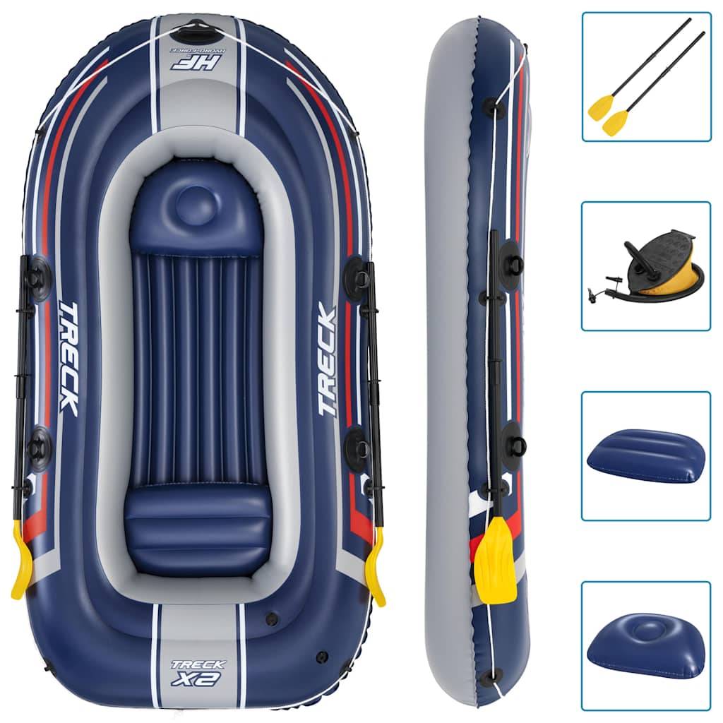 Bestway Hydro-Force Nafukovací Člun Treck X2 S Výbavou 255 X 127 Cm