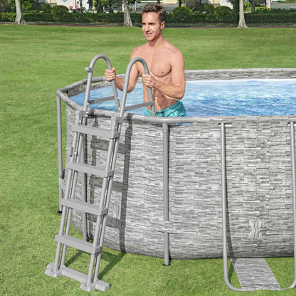 Bestway Bazénová Sada Power Steel Swim Vista Series 549 X 274 X 122 Cm Černá