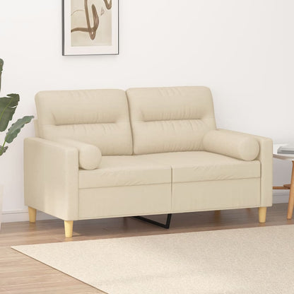2Místná Pohovka S Polštáři Textil