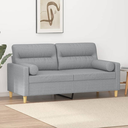 2Místná Pohovka S Polštáři Textil