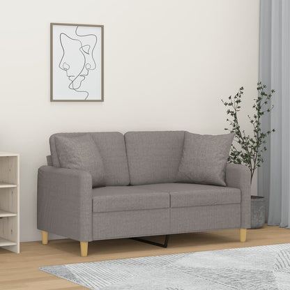 2Místná Pohovka S Polštáři Textil