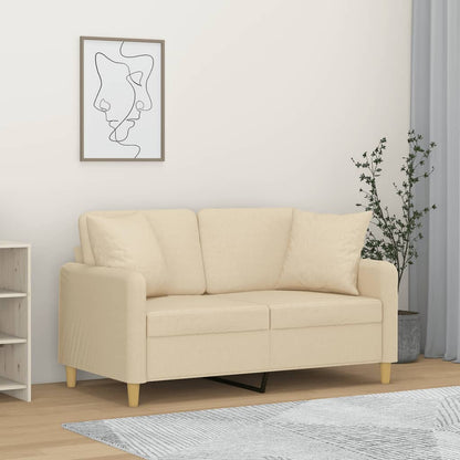 2Místná Pohovka S Polštáři Textil