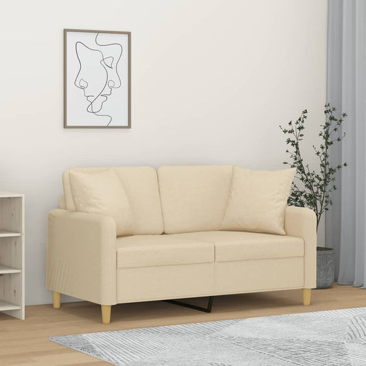 2Místná Pohovka S Polštáři Textil