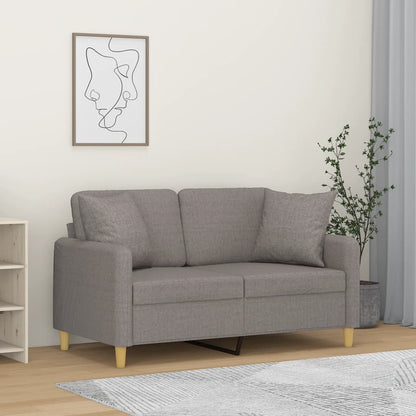 2Místná Pohovka S Polštáři Textil