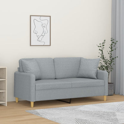 2Místná Pohovka S Polštáři Textil