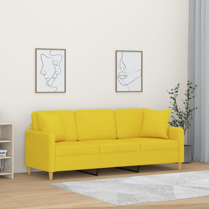 2Místná Pohovka S Polštáři Textil