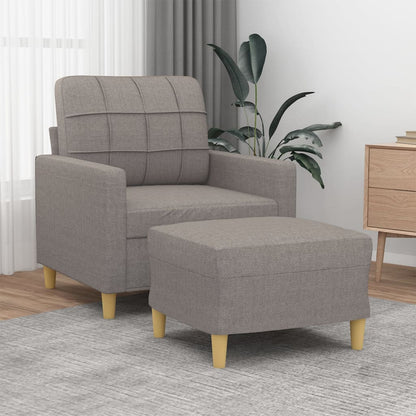 Křeslo S Podnožkou 60 Cm Textil