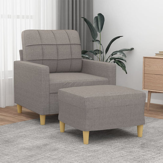 Křeslo S Podnožkou 60 Cm Textil