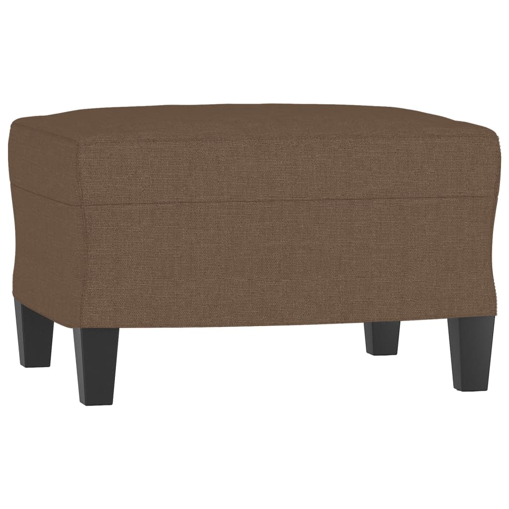 3Místná Pohovka S Podnožkou 180 Cm Textil