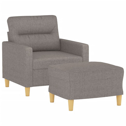 Křeslo S Podnožkou 60 Cm Textil